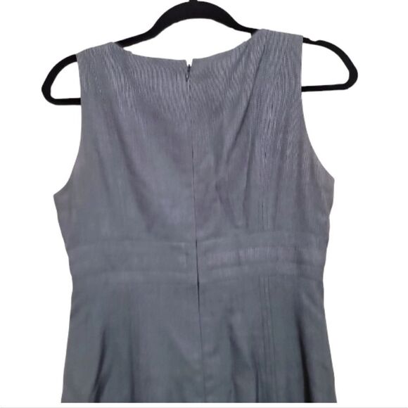 TAHARI Arthur S. Levine Gray Seeveless Sheath Dress Women’s Sz 4 - Picture 6 of 8